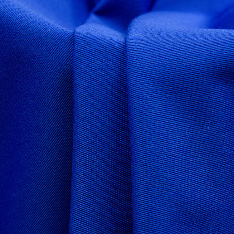 Bajo MOQ 16s * 12s 65% poliéster 35% algodón TC twill 240gsm cara de ropa de trabajo