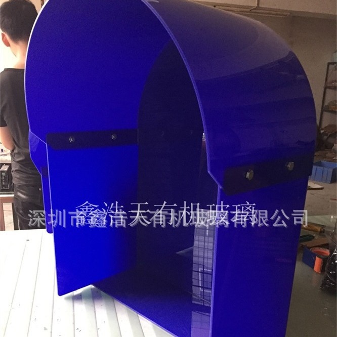 亚克力电话亭公用电话防雨罩/室内户外刷卡机罩/防水防尘电话罩