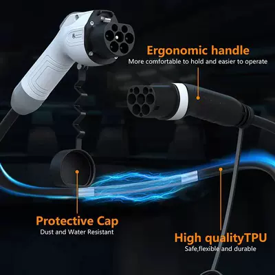 Vehicle Charging Gun Cable European: Elektrikli avtomobil şarj cihazları