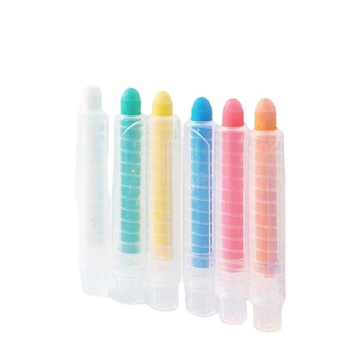 Colorful interchangeable cross-border dust-free teacher's gloves, water-soluble chalk, no dirt, wearable, pencil holder grip shell