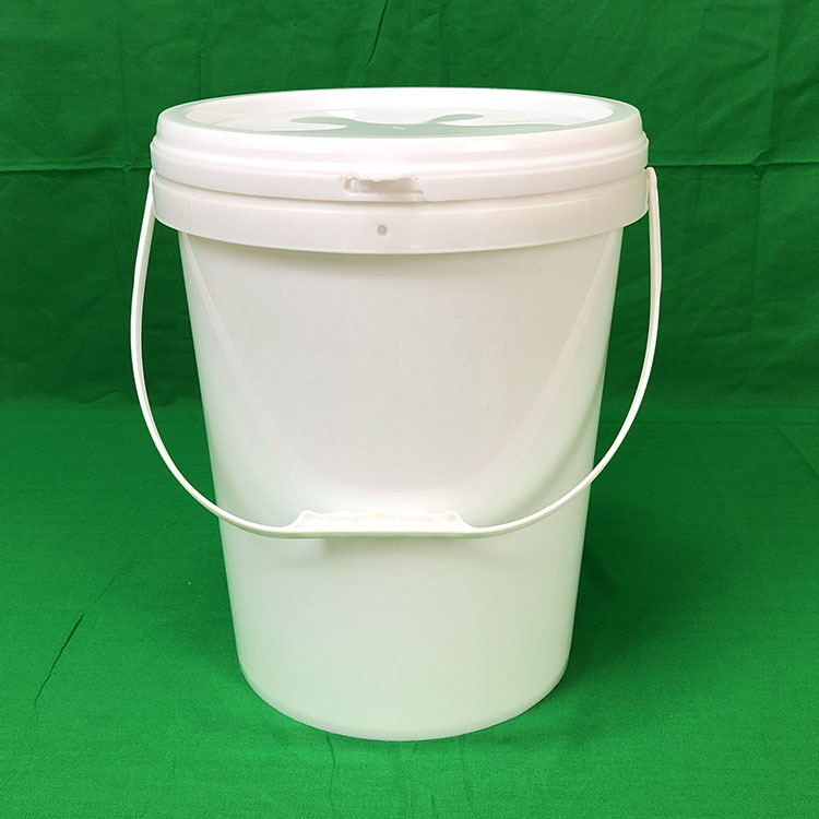 厂家供应16升圆形化工桶涂料桶16L包装塑料桶食品级塑胶桶乳胶漆