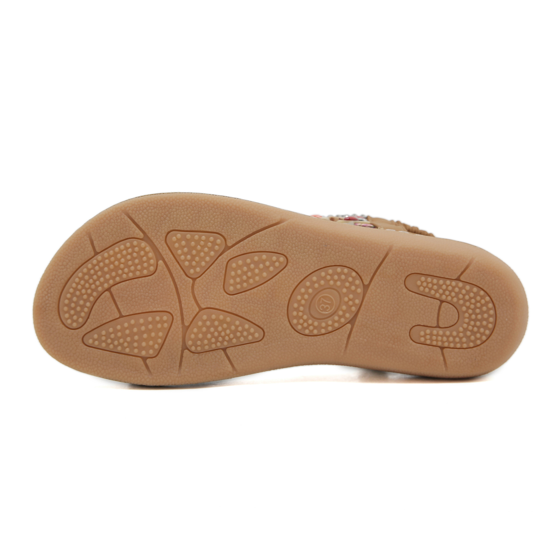 676-3 Nuevas Sandalias Casuales Florales Transfronterizas 2025, Sandalias Planas de Playa para Mujer, Venta al por Mayor