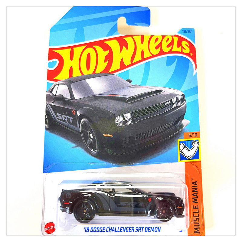2023Mn Mattel Hotwheels Hot Wheels Alloy Sports Car Model Dooge Dodge Challenger Srt
