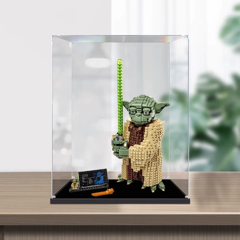 Lego, акриловая подставка, Йода, контейнер для хранения, чехол от пыли, звёздные войны