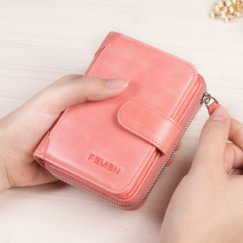 Bolso de Fiimanka, licencia de conducir de cuero para hombre, paquete todo en uno, tarjeta, billetera con múltiples posiciones de tarjeta de gran capacidad, multifuncional para mujer