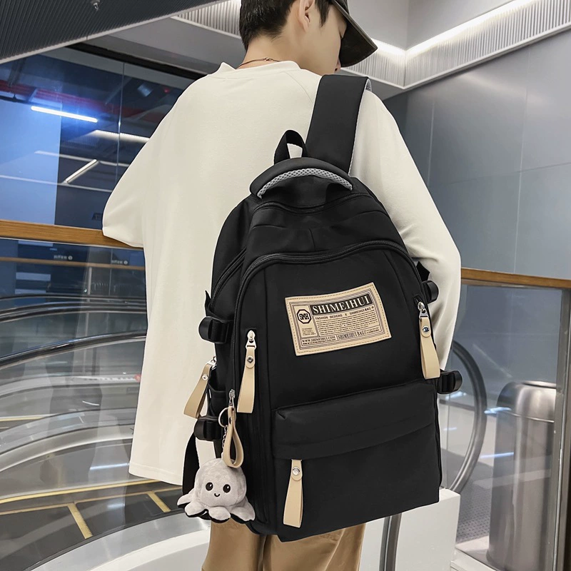 School Backpack, Unisex Spacious 14″ Laptop Compartment, Simple Elegant Design, 2–4 Pockets