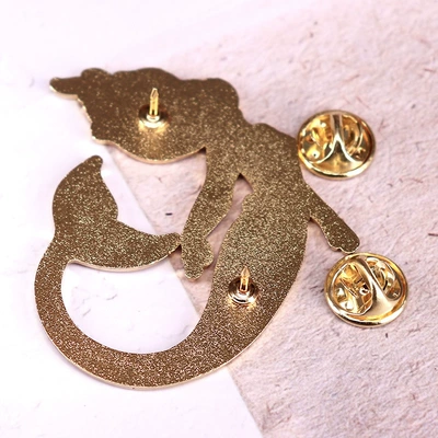 Yaxa sancaqları enamel pin moon