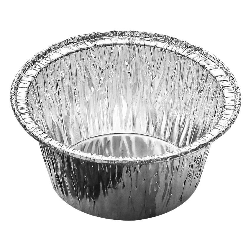 Egg tart tin paper holder egg tart mold tin paper shell cake cup baking mold Disposable egg tart bowl chrysanthemum Cup aluminum foil mold
