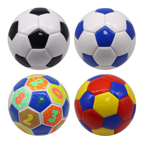 2nd Small Football Children's Leather Ball Baby Ball Tapp Ball Kids Kindergarten Exclusive Infants and Toddlers Toys Elastic Ball Type