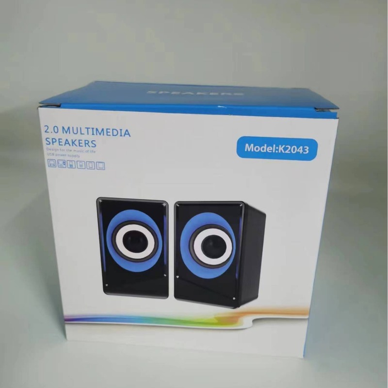 新型の越境コンピュータの音響のデスクトップの家庭用ノートパソコンの有線の小さいスピーカーのデスクトップの重いサブウーファのスピーカーの卸売り|undefined