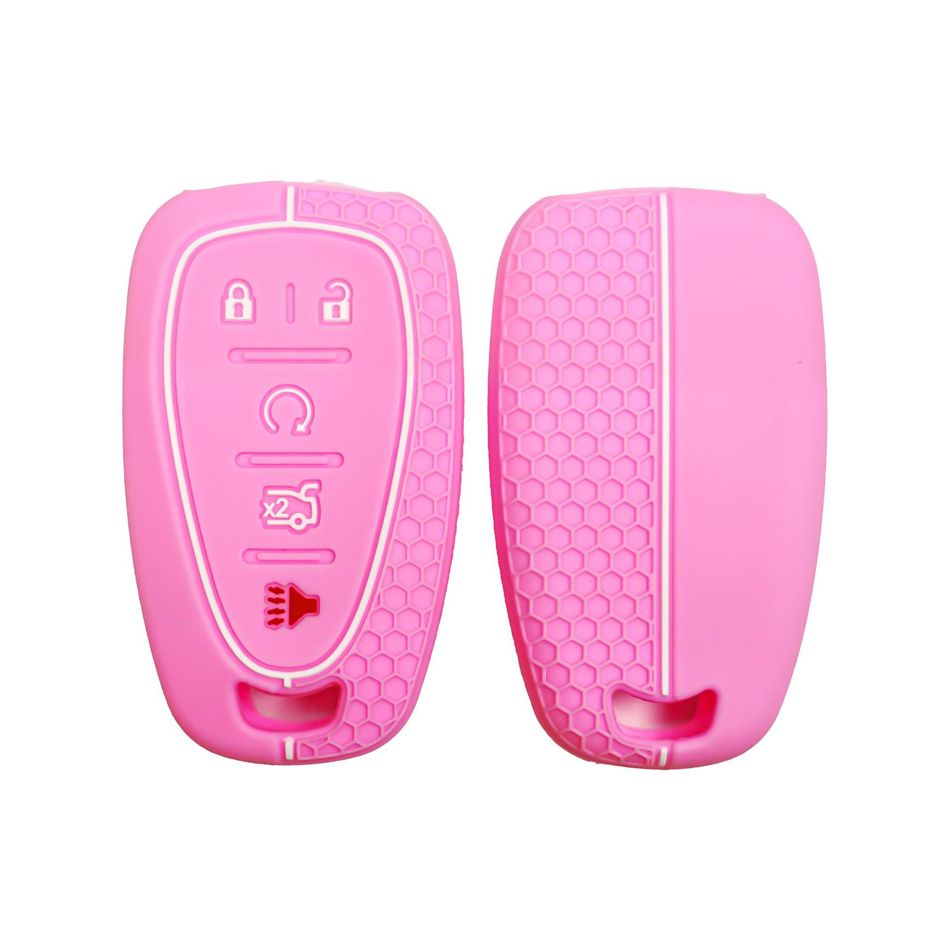 Suitable for Chevrolet New Cruze Malibu XL Cruze Explorer Smart 5-Key Silicone Car Key Bag Cover
