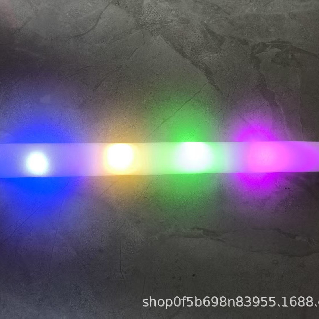 Coloridas barras de esponja fluorescente a granel de eventos de fiesta de luz nocturna, concierto de esponja luminosa, espuma flash