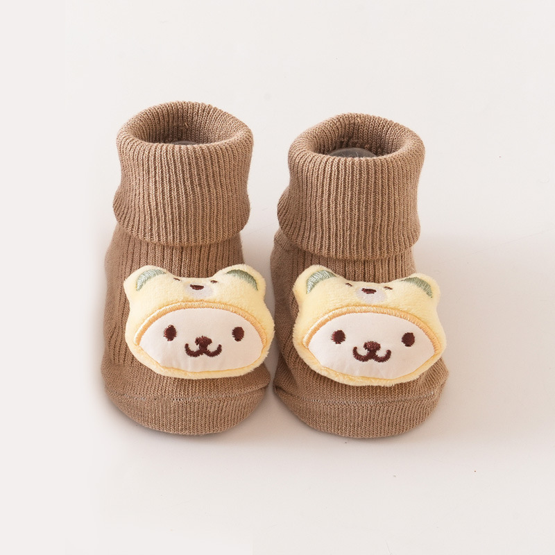 楚皮特春秋の新型アニメの赤ちゃんの靴下は通気性がかわいい滑り止めの赤ちゃんの中筒の靴下の双針の子供の学校の靴下です。|undefined