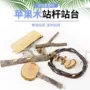 站台啃咬原木苹果吊环