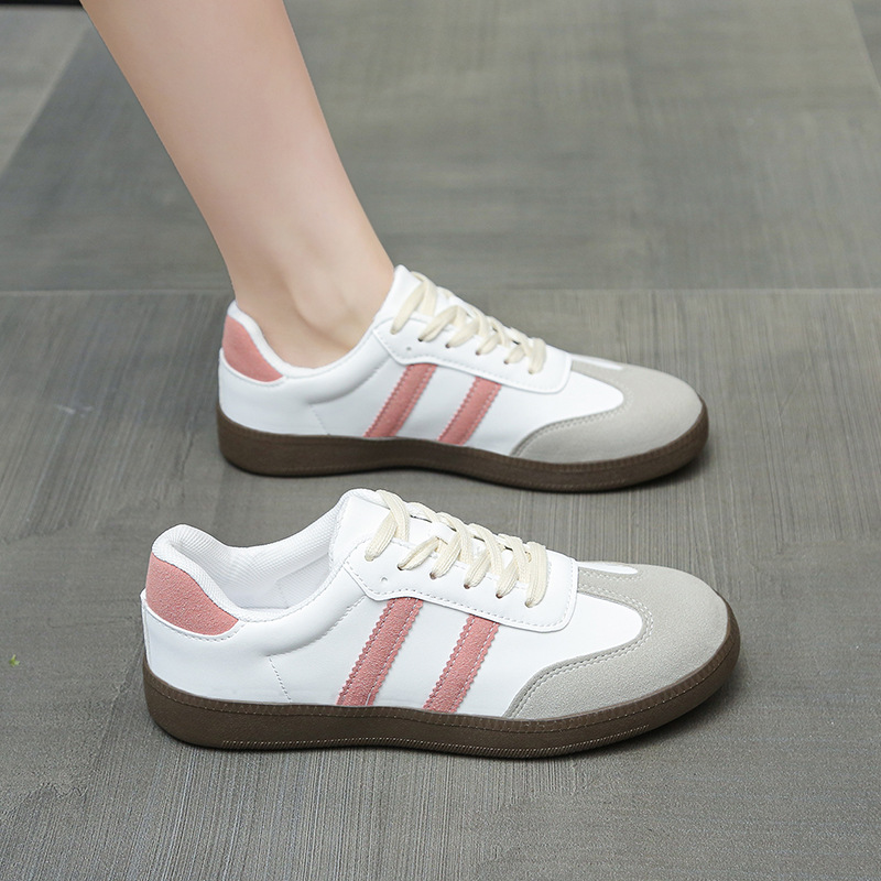 Zapatos de mujer de exportación 2026, primavera, lujo ligero, alta gama, versátiles, suela blanda, informales, estilo alemán, cómodos, tipo A-gan