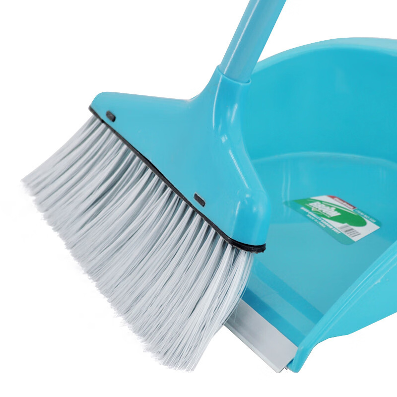 Juego de escoba y recogedor de plástico