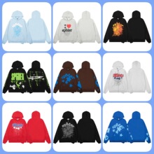 2026�¿�����Sp5der Hoodie������ĸ��Ů��ñ����lil juiceͬ��