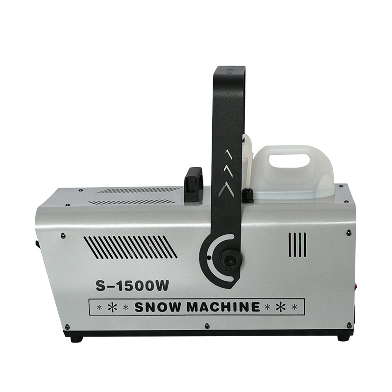 リモコン 1500 ワット小型スノーフレークマシン屋外人工シミュレーション造雪機結婚式ショッピングモールステージ特殊効果スプレー雪マシン|undefined