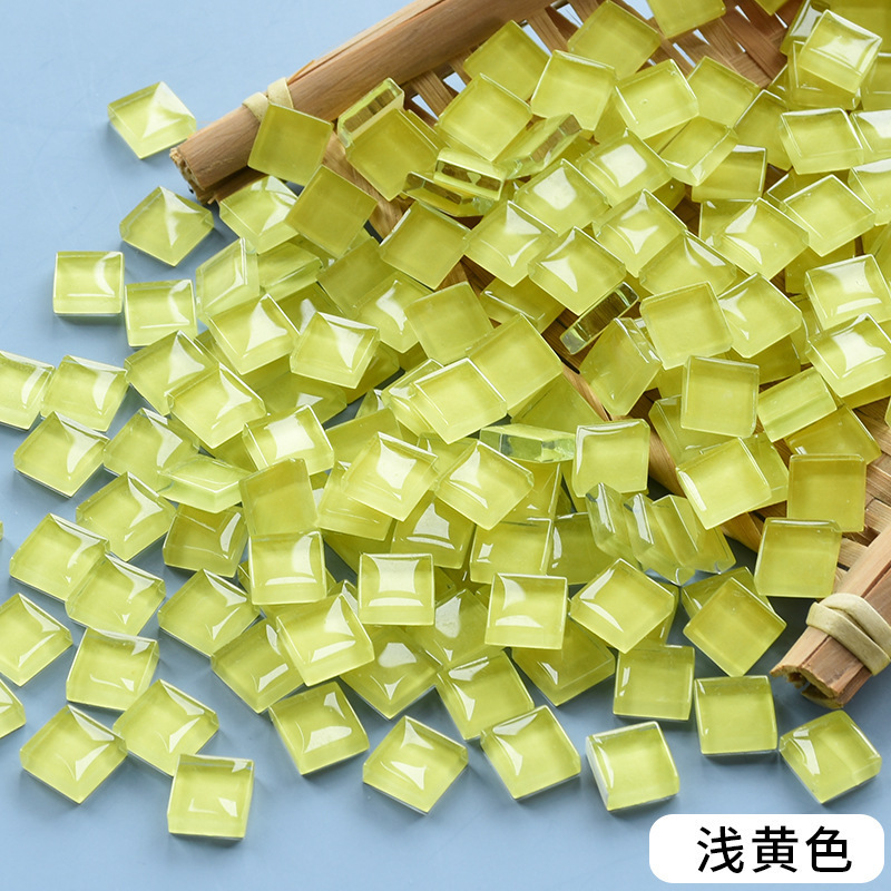 混合モザイク diy 手作りフリーストーンクリエイティブ生産材料カラークリスタルガラスルース粒子装飾自己粘着|undefined