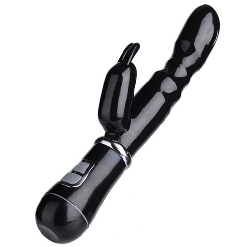 Rechargeable dual-vibration G-spot rabbit vibrator, fascinating vibration adult products for couples and women, AV masturbation massage device