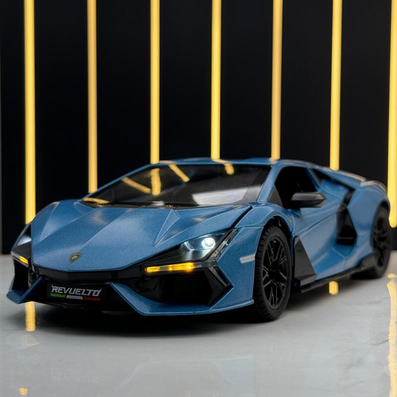 Weili Alloy Car Model 1:24 Rambo New Daniel sports car Sound and Light Huili Toy Car Sound Effect Model Decoration Weili Alloy Car Model 1:24 Rambo New Daniel sports car Sound and Light Huili Toy Car Sound Effect Model Decoration