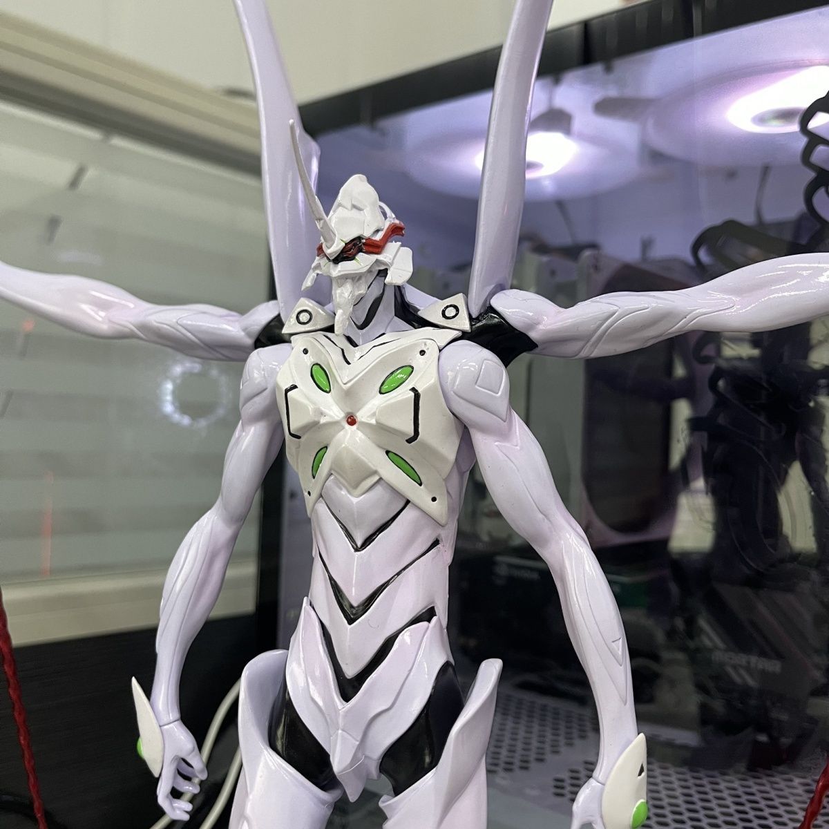 EVA新福音战士拟神暴走13号机十三号机朗基卡西乌斯螳螂手办摆件