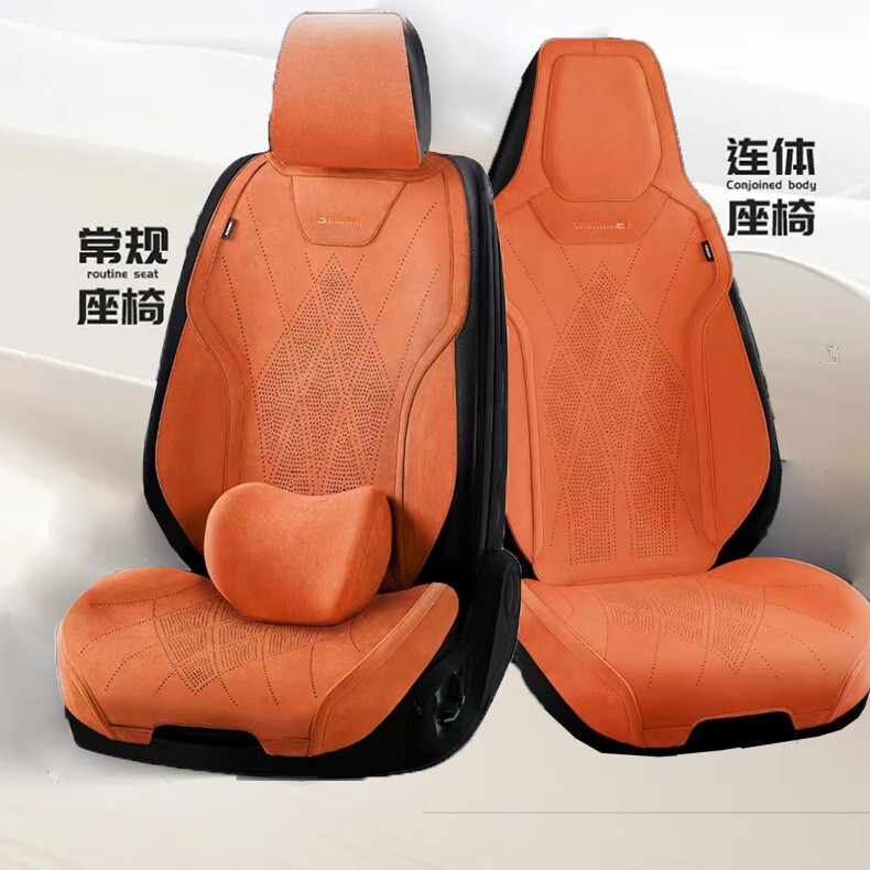 Car Seat Cushion, Suitable for All Seasons, High-End Suede, Cross-Border Popular Car Seat Cover