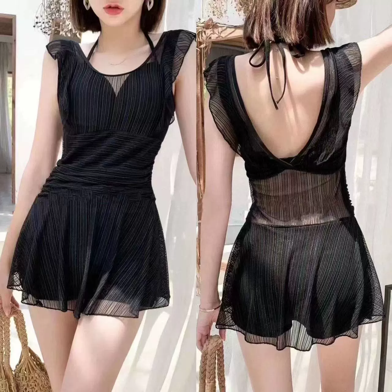 Корейский купальник Dongdaemun Женское летнее плавание тонкое