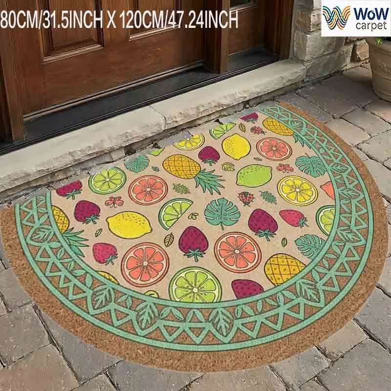 Amazon's Best-Selling Imitation Coconut Fiber Floor Mats for Entryways and Outdoor Areas, Thick and Durable, Dirt-Resistant and Dust-Removing Door Mats Wholesale
