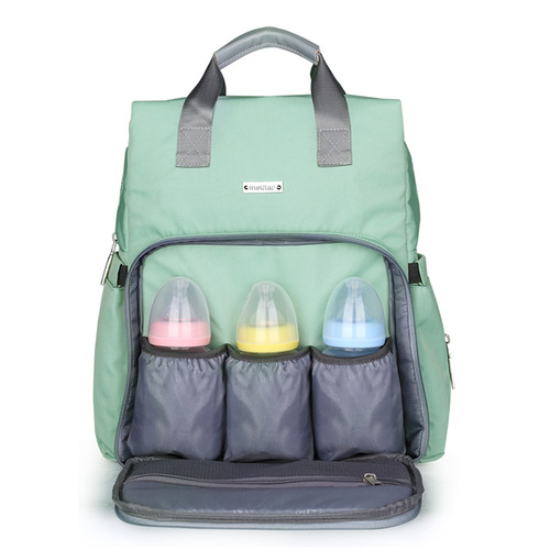 Waterproof multifunctional large capacity machine washable mommy bag backpack mother and baby outing bag maternity bag wholesale