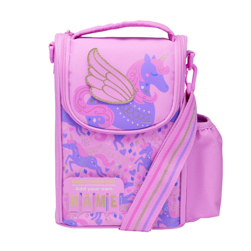 Australia Smiggle Unicornio de dibujos animados mochila de hombro para niños mochila de comidas para estudiantes primarios