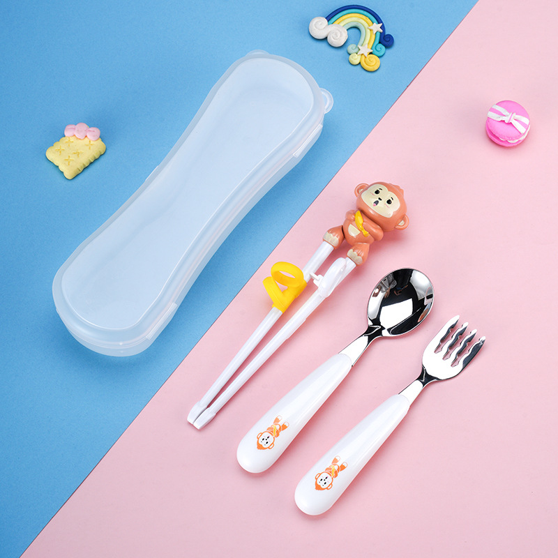 꼬마 원숭이 식기 세트