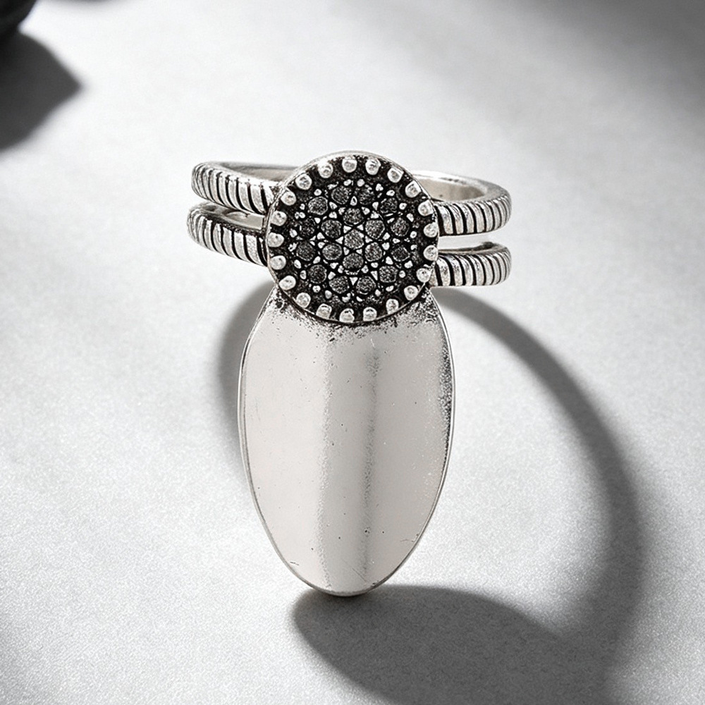 91 ancient white k + gray zirconium A-1161