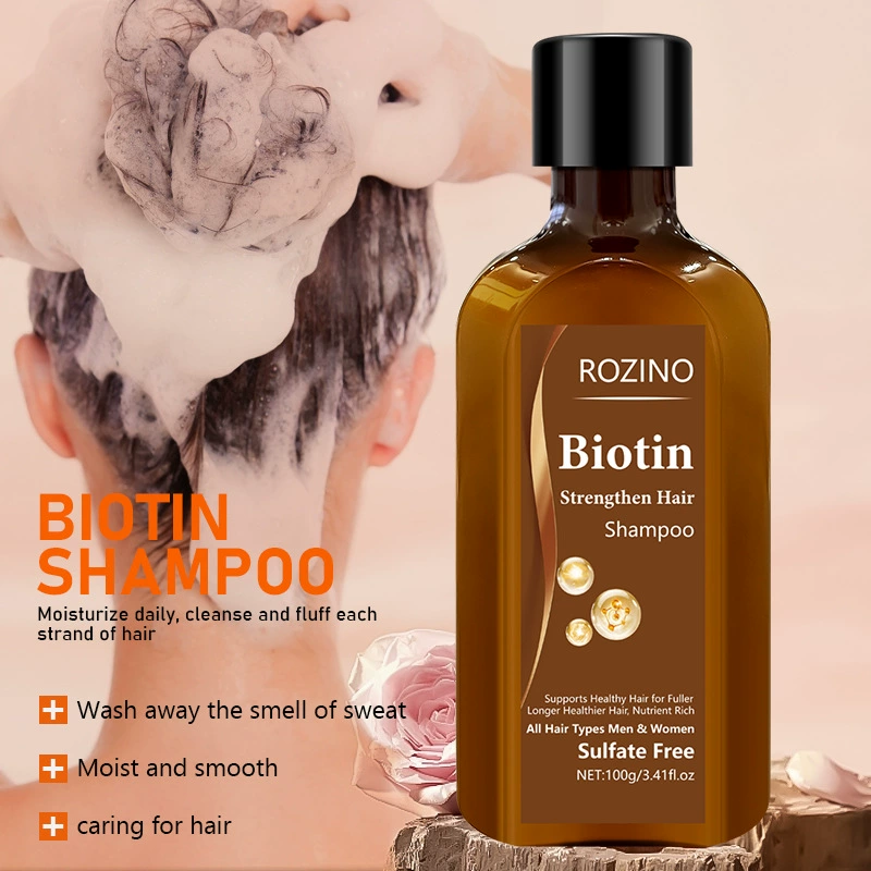 Трансграничные исключительно для биотинового эссенции шампунь для глубокой очистки против перхоти и контроля масла