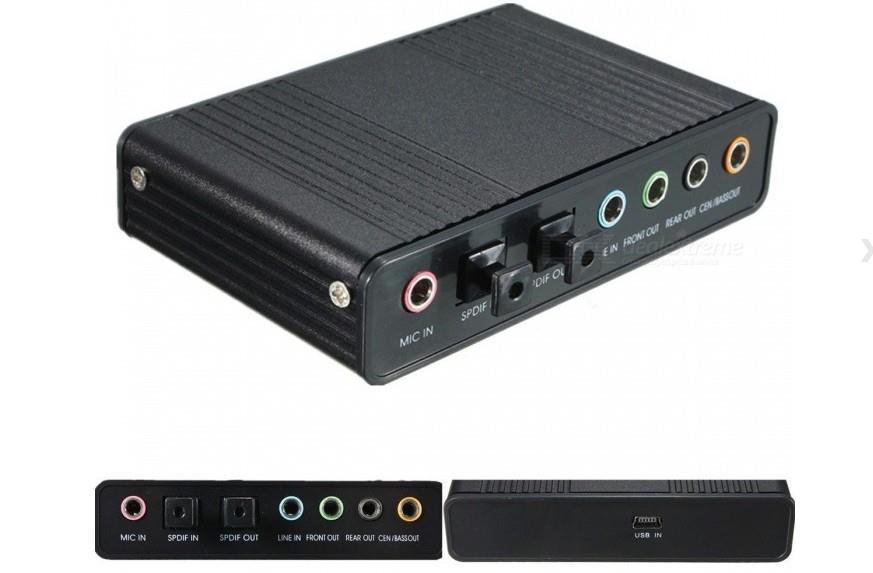 USB5.1聲卡外置獨立光纖功放音箱台式機筆記本環繞DTS5.1家庭影院