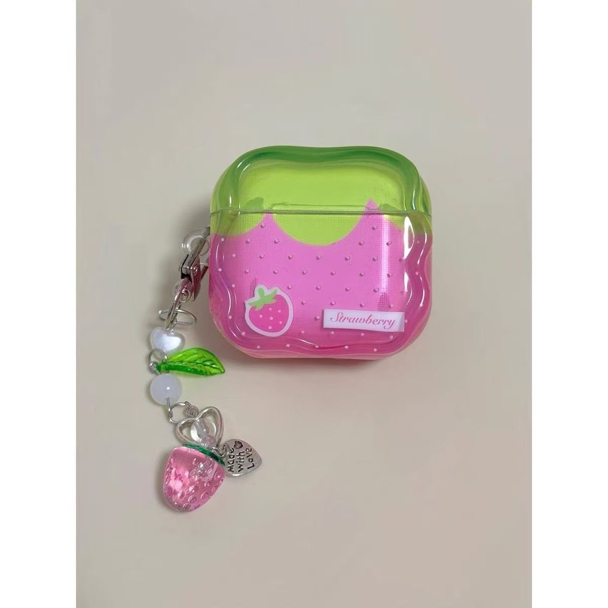 Wave Point Strawberry para Airpods1 / 2 / 3 / 4 / 5 generación auriculares Airpodspro Apple auriculares