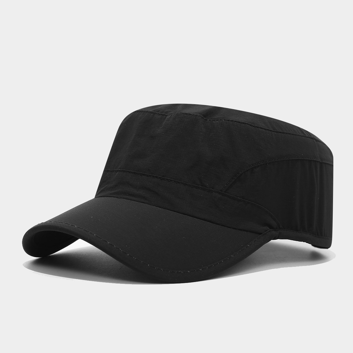 Primavera y verano delgada sombrero de boca de pato impermeable de secado rápido para mujeres sombrero de montaña al aire libre para hombres sombrero militar de protección solar