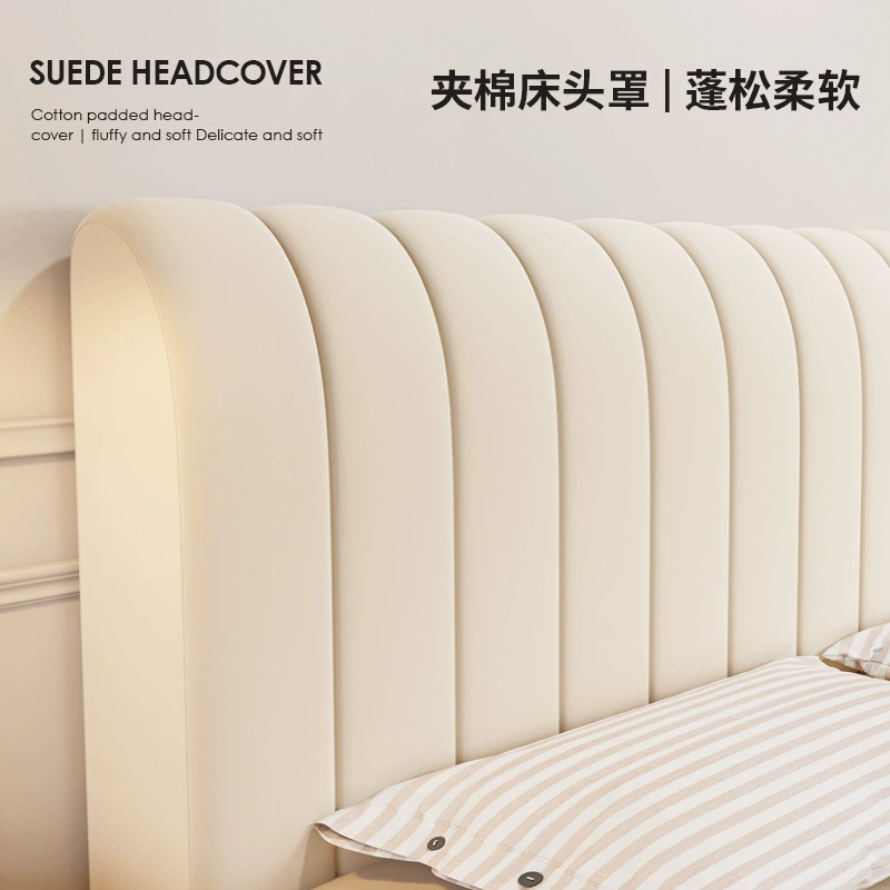 Quilted helmet for bed, universal tape, dust cover, increased thickness, high-quality style, 2023 collection