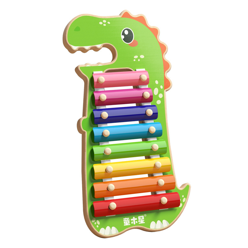 Música para niños, xilófono, instrumentos de percusión para bebés