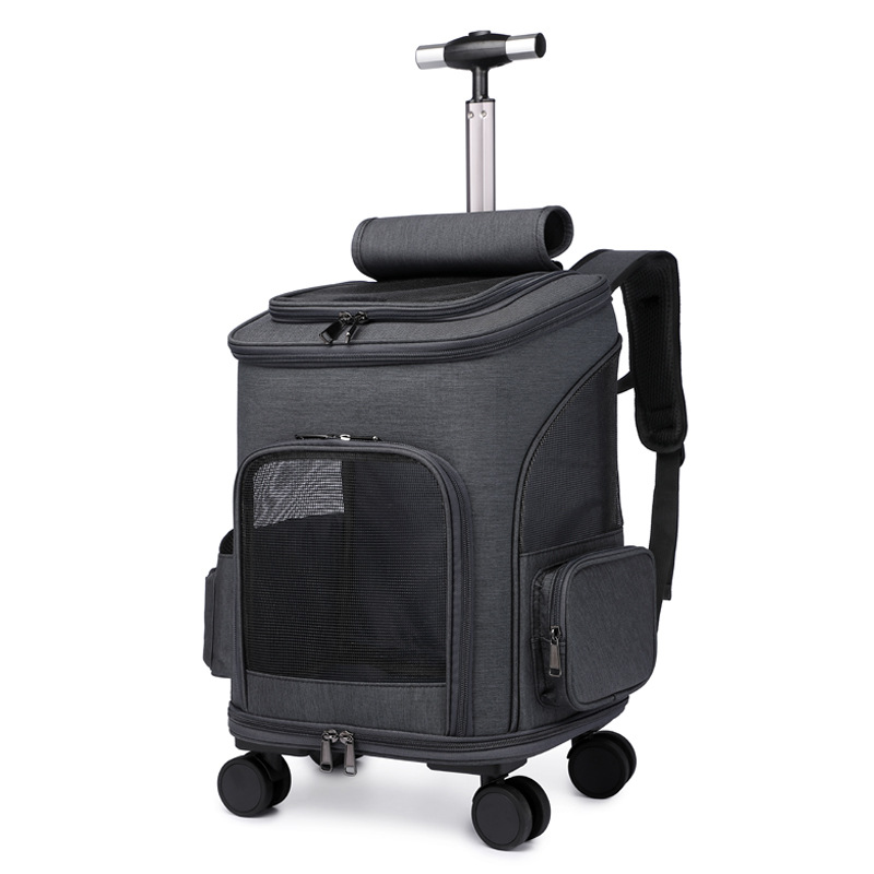 Pull Rod Pet Bag - Travel with Ease