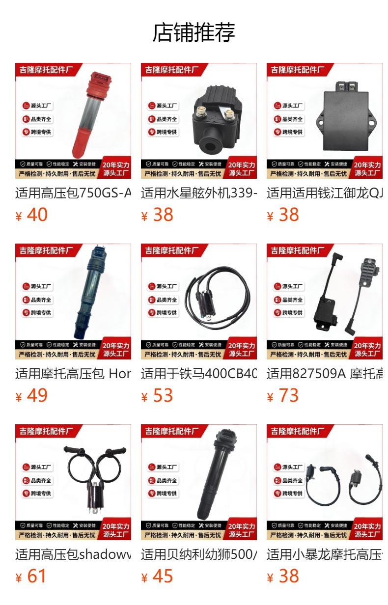 Suitable for Wangjiang Suzuki Gn250 Wj250 Motorcycle Digital Ignition Six-Pin Accessories