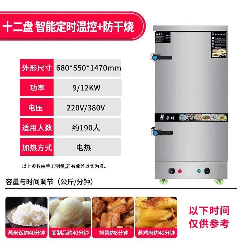 vapor de arroz comercial vapor eléctrico horno de vapor de gas pequeño comedor coche automático vapor de arroz pan al vapor vapor máquina de arroz vapor de arroz image 31