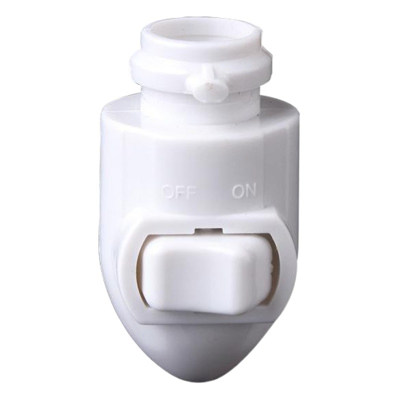 Comercio exterior con interruptor E12 portalámparas integrado plug-in luz nocturna portalámparas tornillo LED luz móvil portalámparas de conversión