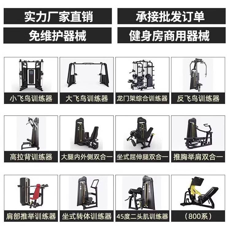 Dispositivo comercial de entrenamiento anti-pájaro, clip de brazo recto, máquina de mariposa de pecho, gimnasio interior, equipo de entrenamiento de músculos de pecho anaeróbicos