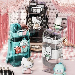 艾可思工廠聯名 三麗鷗系列朋克雙飲杯520ml（遊園系）直飲禮品杯