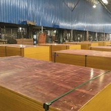 厂家直销建筑模板工地支模木板红板覆膜板黑板桥梁竹胶板胶合板
