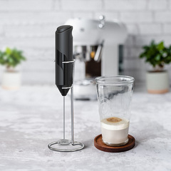 Coffee frother home mini electric milk frother small handheld milk cap stirrer whipper