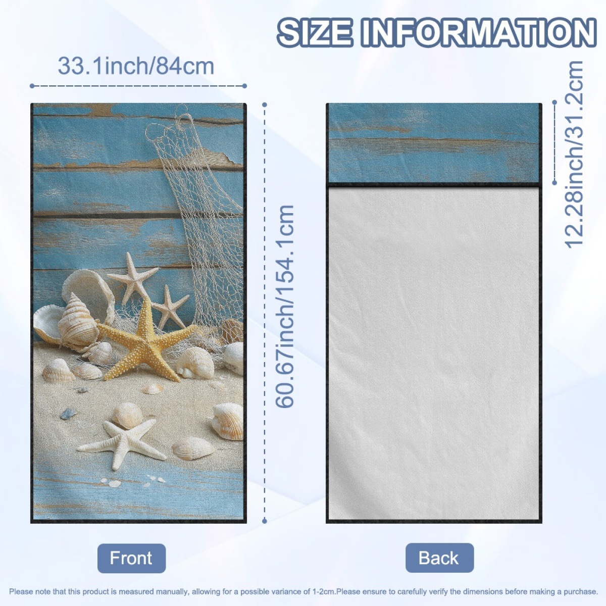 Amazon's new car seat cover, starfish shell beach sports car towel seat cushion cover, universal and available for dropshipping