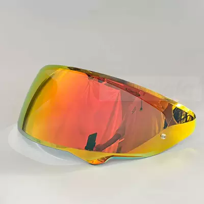 Night Universal Color-Changing Film Anti-Fog — Dəbilqə (Kaska) aksesuarları - gold-red