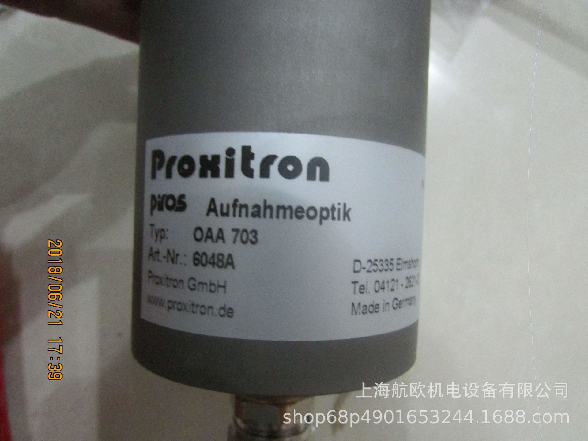 PROXITRON传感器IKL 015.33 GH,  OAA703（6048A） ,   OSA 6747
